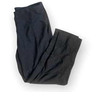 Apana Cropped High-waist Leggings with Mesh Detail Size Small